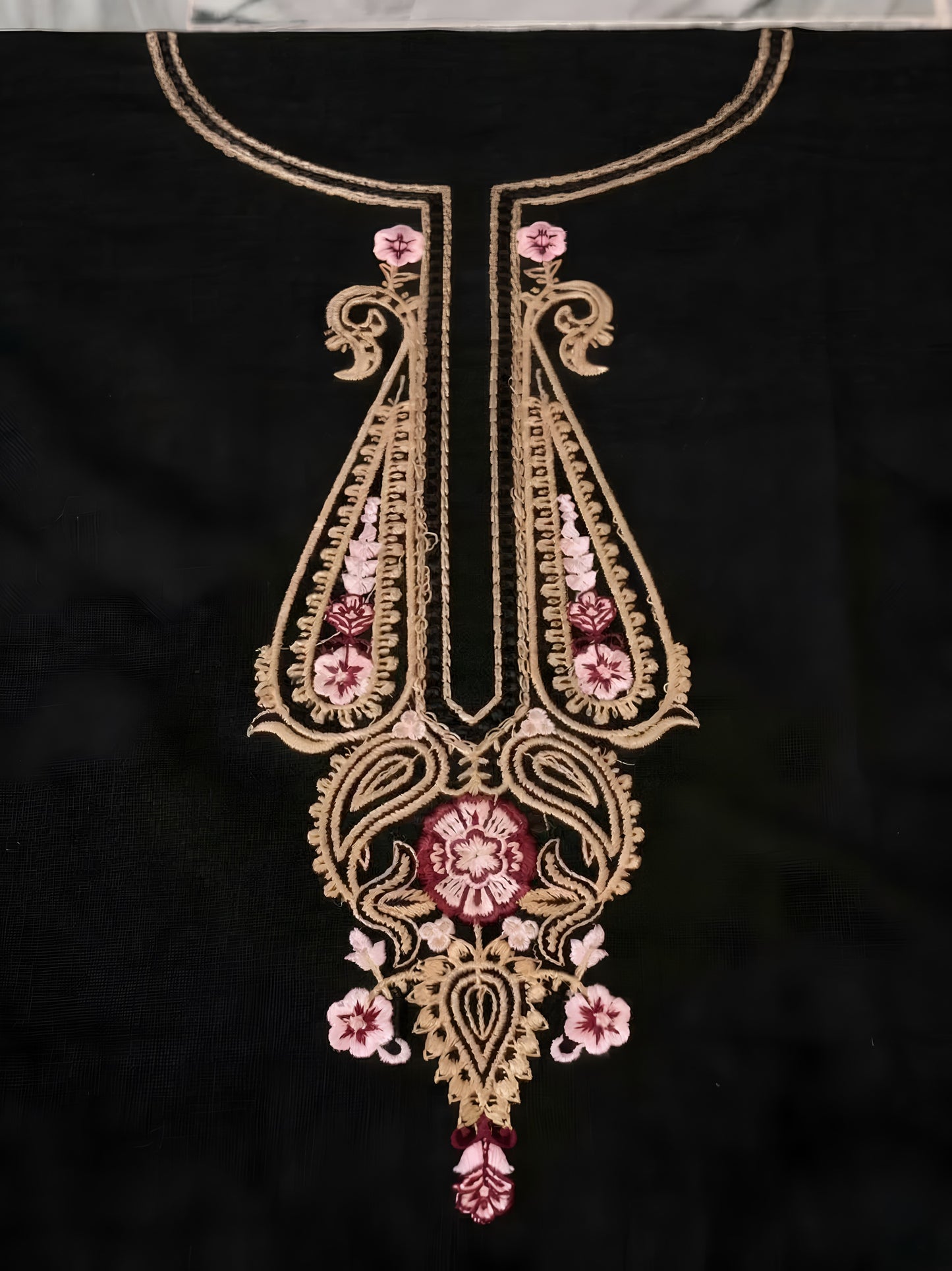 Noir Bloom | 3 Piece - Embroidered Premium Lawn Suit